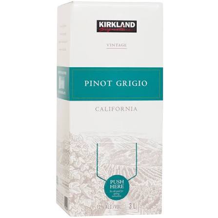 Kirkland Signature Pinot Grigio California 3L Box