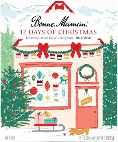 Bonne Maman Christmas Gifts 12 pack