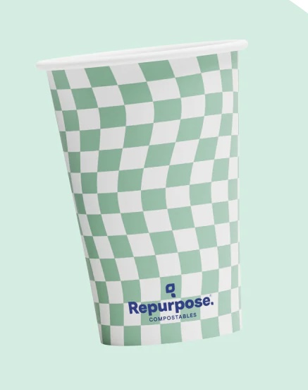 Repurpose Compostable 16 oz Paper Cups 100 ct