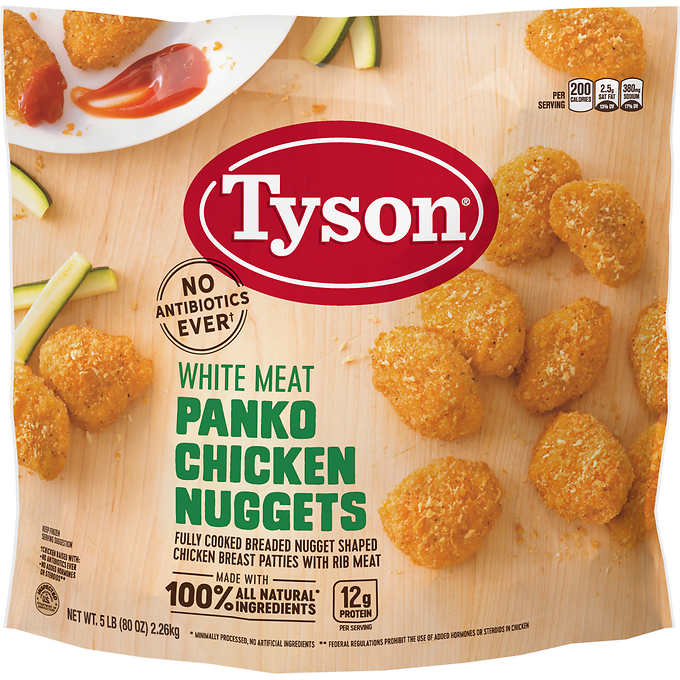 Tyson Panko Chicken Nuggets 5 lbs