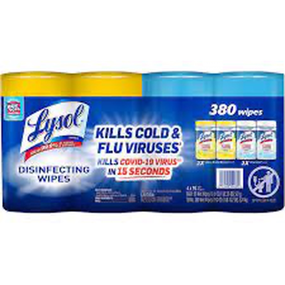 Lysol Disinfecting Wipes 4-95 ct