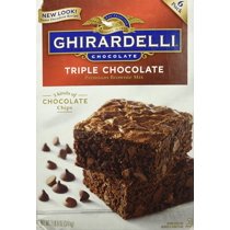 Ghirardelli Triple Chocolate Brownie Mix 120 oz