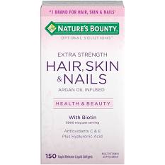 Nature's Bounty Hair Skin and Nails Softgels 250 ct