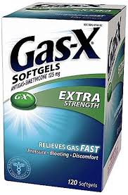 Gas-X Extra Strength Anti-Gas Simethicone Softgels, 120 ct