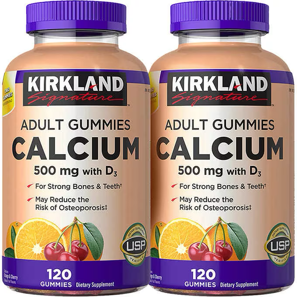 Kirkland Signature Calcium Gummies 2-120 ct