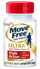 Schiff Move Free Ultra Triple Action Joint Supplement, 75 Tablets