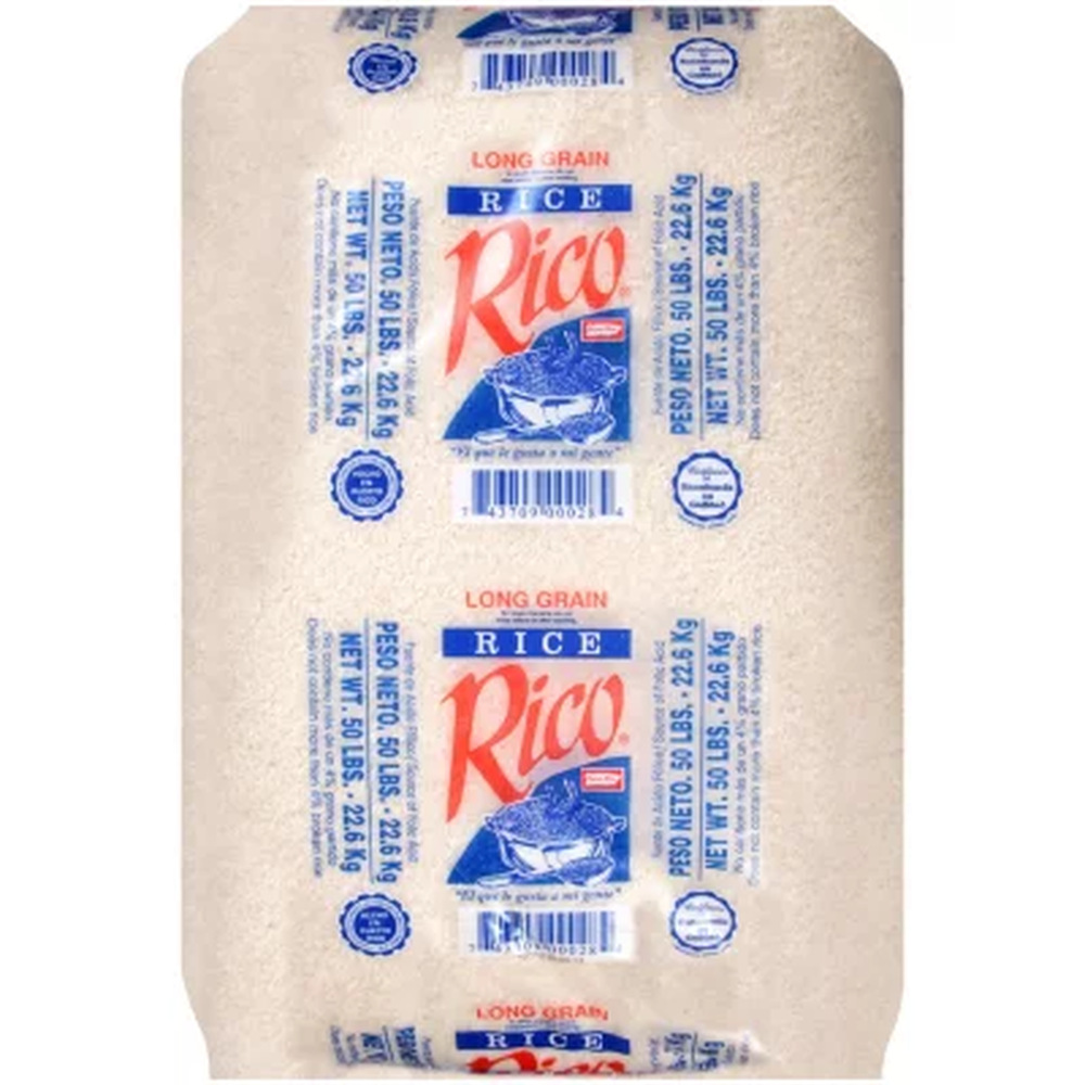 Rico Long Grain Rice 50 lbs
