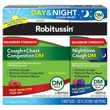 Robitussin DM Maximum Strength Day & Night Cough Relief