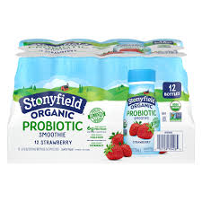 Stonyfield Organics Smoothies with Probiotics 12-6 oz