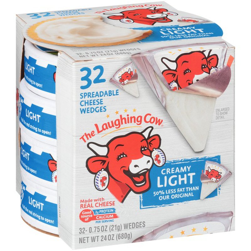 Laughing Cow Light Cheese Wedges 4-5.43 oz