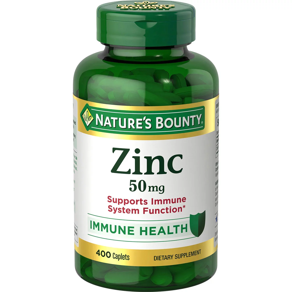 Nature's Bounty Zinc 50 mg 400 ct