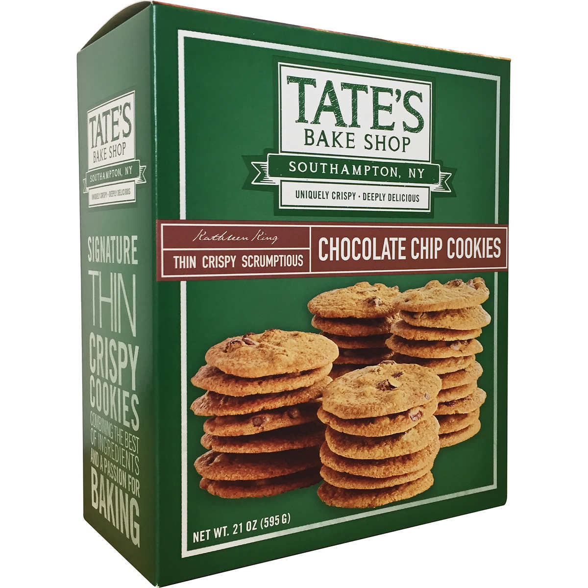 Tate's Bake Shop Chocolate Chip Cookies 21 oz