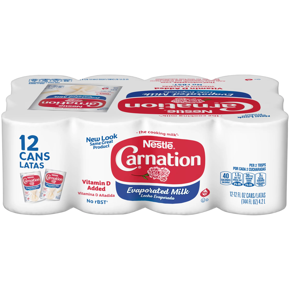 Carnation Evaporated Milk 12-12 oz