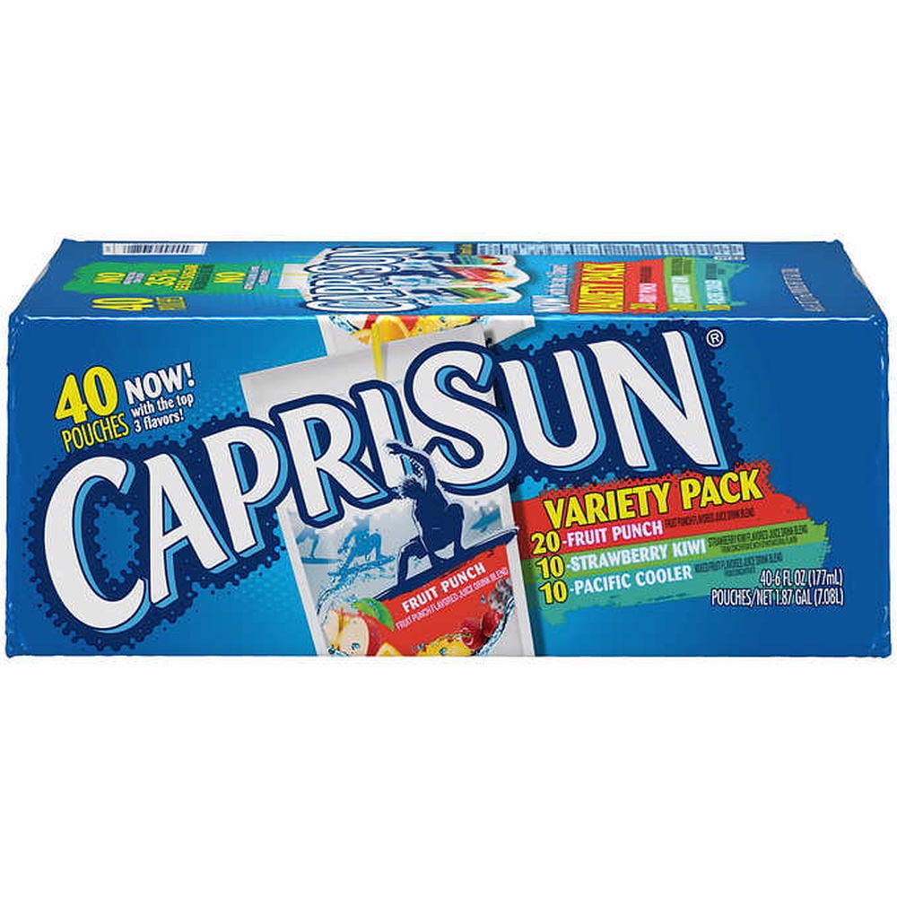 Capri Sun Variety Pack Pouches 40-6 oz