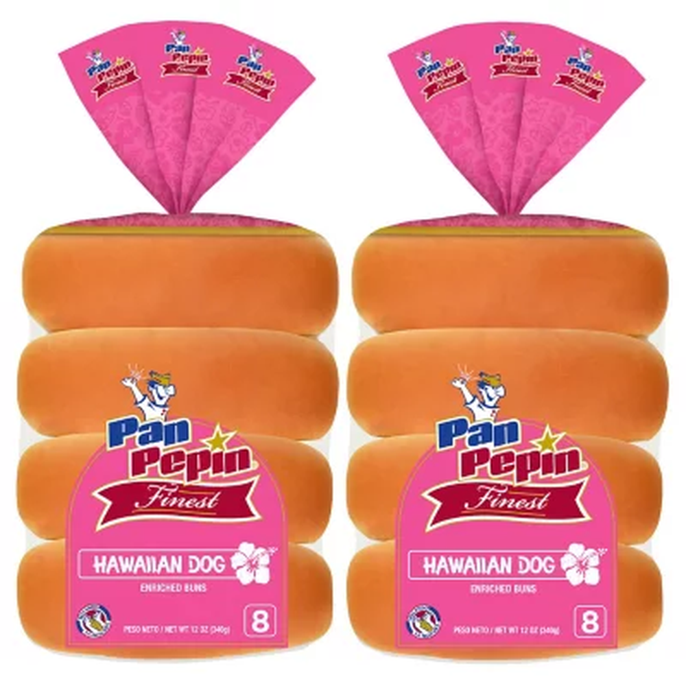 Pan Pepin Hawaiian Hot Dog Buns 16 ct