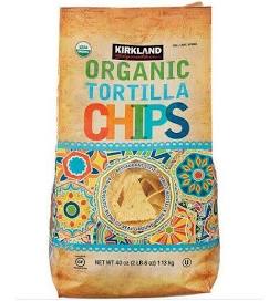Kirkland Signature Organic Tortilla Chips 40 oz