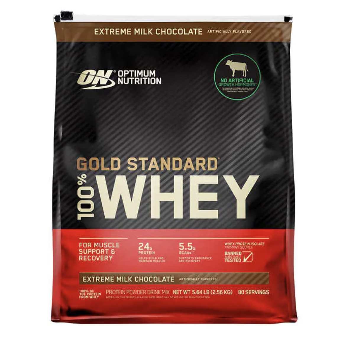 Optimum Nutrition Gold Standard 100% Whey Chocolate 80 servings