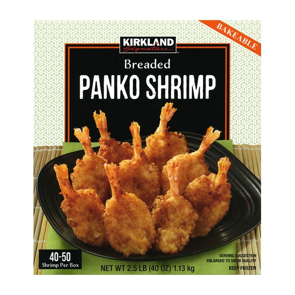 Kirkland Signature Panko Breaded Shrimp, 40 oz