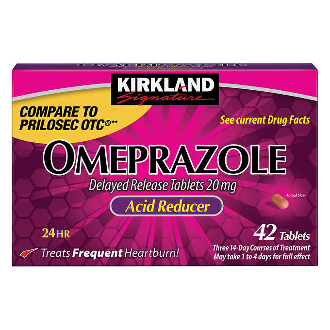 Kirkland Signature Omeprazole 20 MG, 3 x 14 tablets