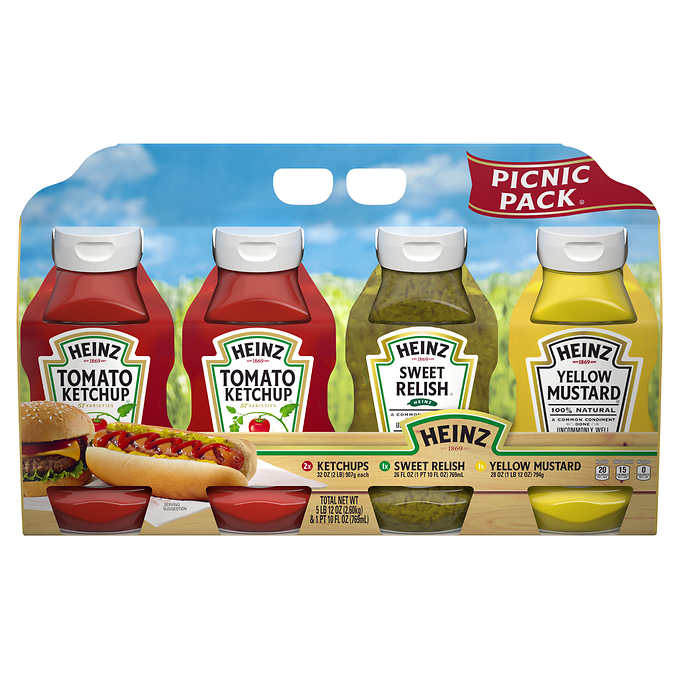 Heinz Variety Picnic Pack 4 ct