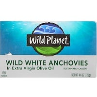 Wild Planet Anchovies in Organic EVOO, 6 ct, 4.37 oz