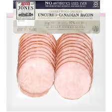 Jones Dairy Farm Uncured Canadian Bacon Slices