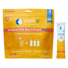Liquid LV Hydration Multiplier Pack Tangerine 24 ct