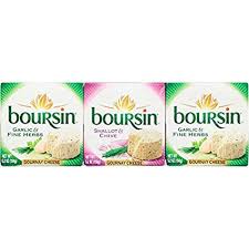 Boursin Garlic & Fine Herbs + Shallot & Chive Gournay Cheese Variety Pack 3-5.2 oz