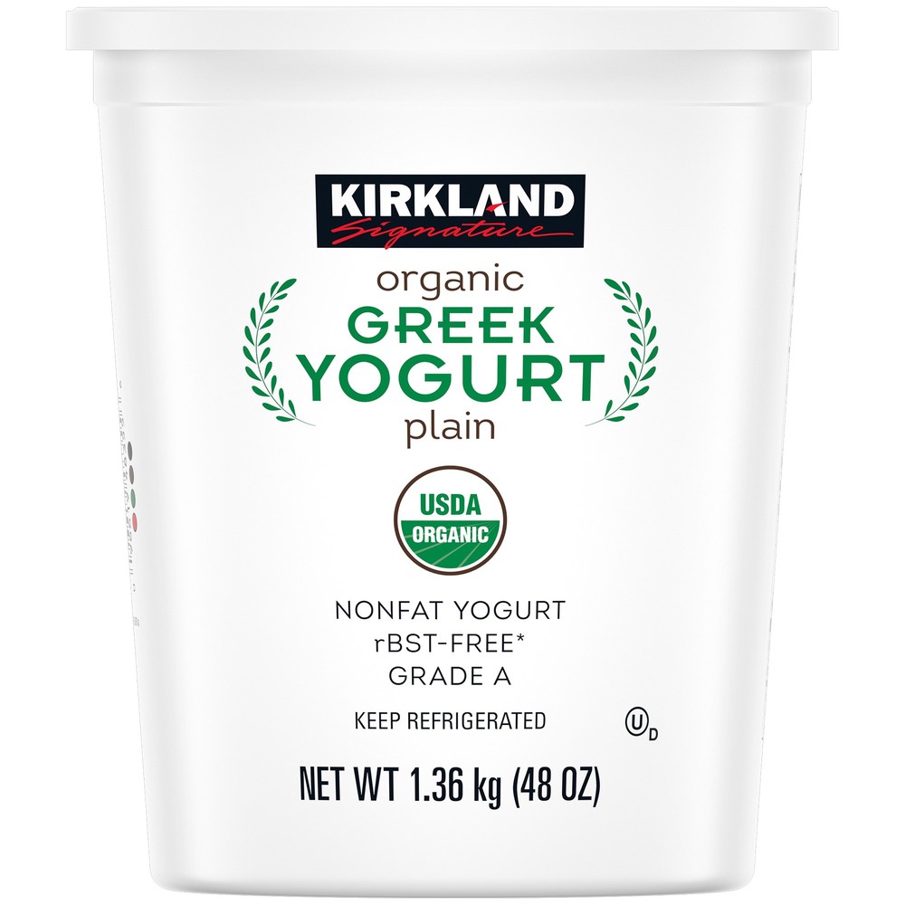 Kirkland Signature Organic Greek Yogurt 48 oz