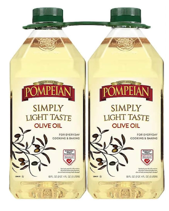 Pompeian Simply Light Taste Olive Oil 2-2 L