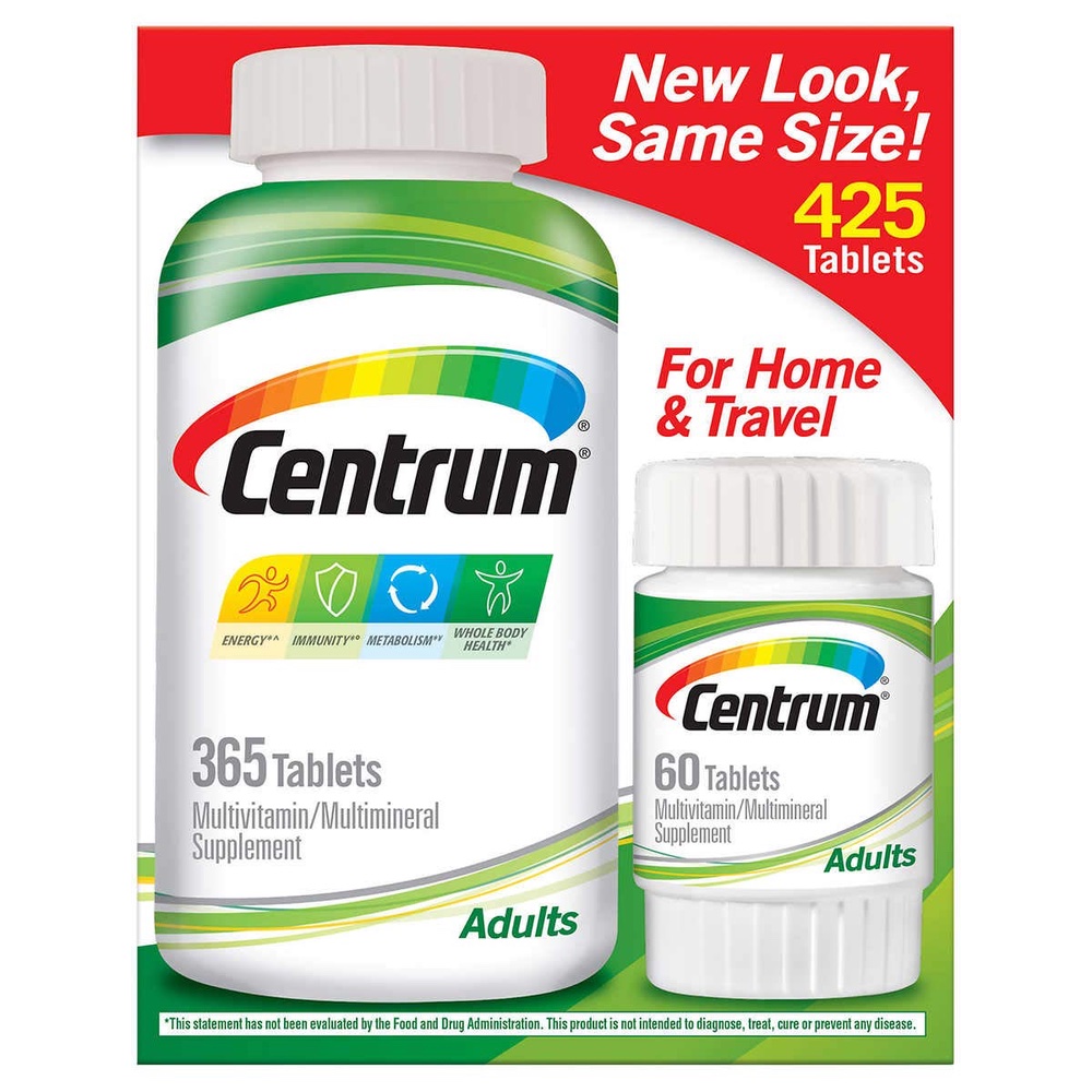 Centrum Multivitamin Tablets 425 ct