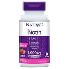 Natrol Biotin 5000MCG Fast Dissolve 250 tablets