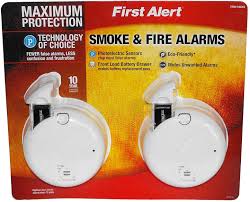 First Alert 10-Year Photoelectric Smoke Alarm