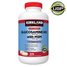 Kirkland Signature Glucosamine with MSM 375 ct