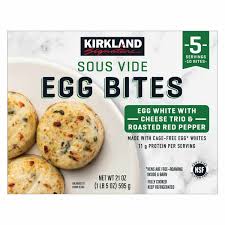 Kirkland Sous Vide Egg Bites Egg Whites and Red Peppers 21 oz 