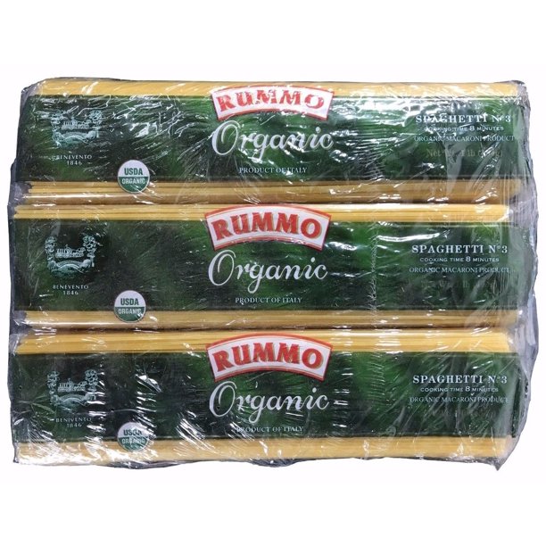 Rummo Organic Spaghetti 8-1 lb