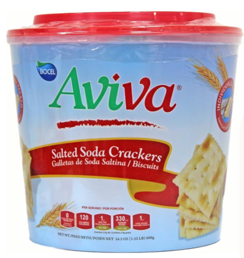 Aviva Saltine Soda Crackers 24 oz