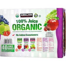 Kirkland Signature Organic 100% Juice 40-6.75 fl oz