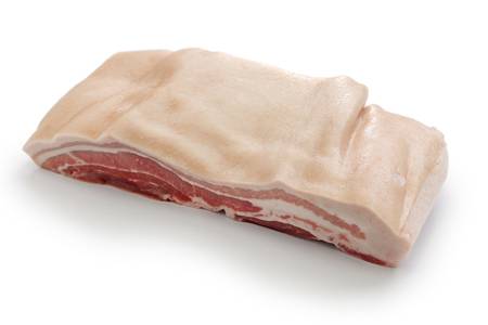 Boneless Skin on Pork Belly Vacuum Packed, price per lb