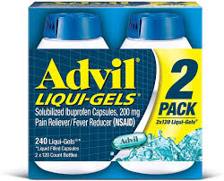 Advil 200MG LiquiGel 2-120 ct