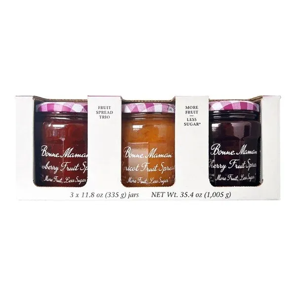 Bonne Maman Fruit Spread Variety 3-11.8 oz
