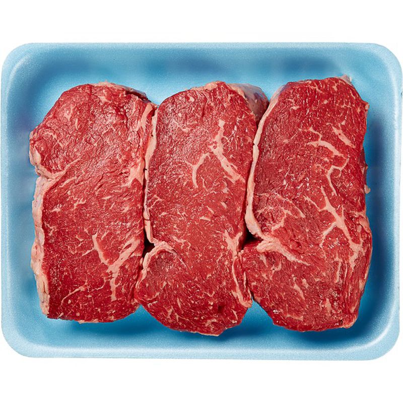USDA Choice Beef Ribeye Steak Boneless, price per lb