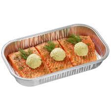 Kirkland Signature Salmon Milano with Basil Pesto Butter