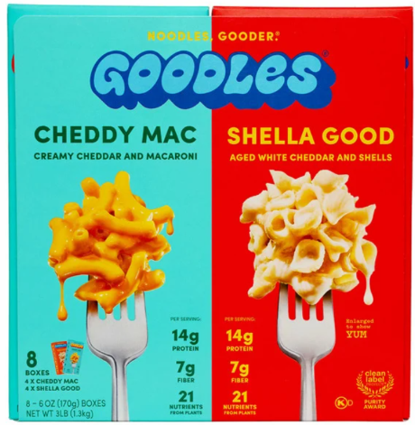 Goodles Mac N' Cheese Variety 8-6 oz