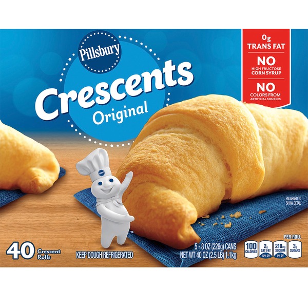 Pillsbury Crescents Original, 5 ct, 8 oz