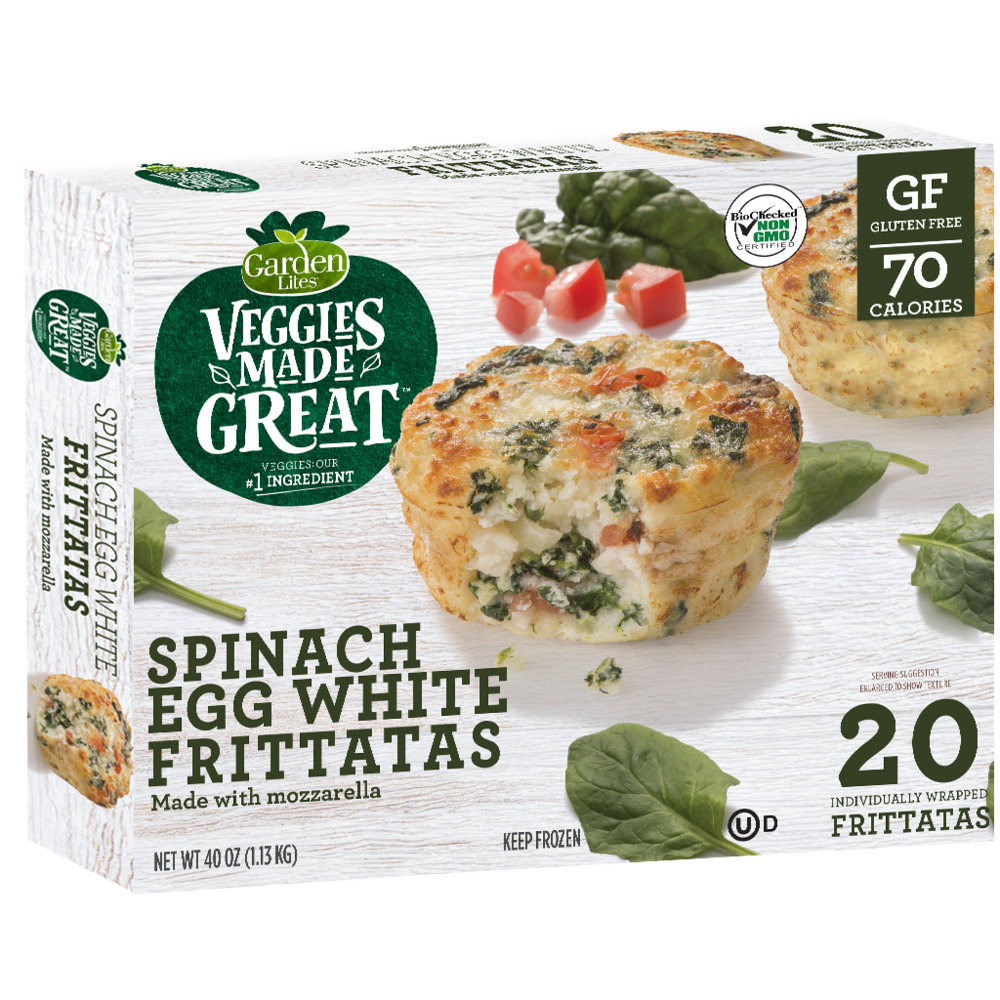Veggies Made Great Cage Free Spinach & Egg Frittata 20 ct