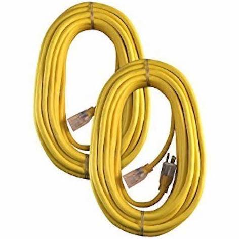 Anderson Industries 50’ Outdoor Extension Cords, 2 pack