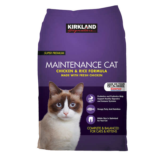 Kirkland Signature Super Premium Chicken & Rice Cat Food
