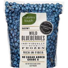 Nature's Touch Pesticide Free Wild Blueberries, 5 lbs