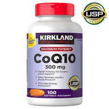 Kirkland Signature CoEnzyme Q10 300MG Softgels 100 ct